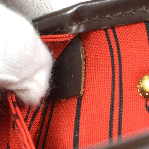 Louis Vuitton Neverfull PM Hand Tote Bag Brown Damier - Picture 5 of 9